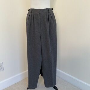 Vintage SK & Company Gray Women's Wool Pants
